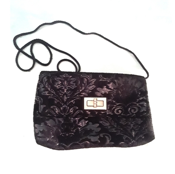 Kate Landry Purple Evening Purse - Picture 1 of 4